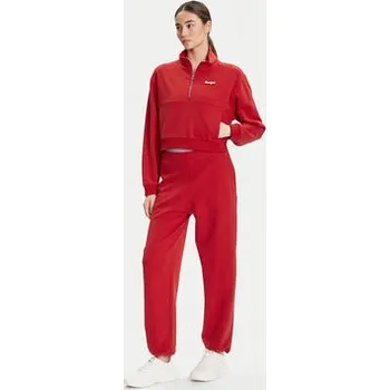 Pánská mikina HUGO Mikina Dorata_B 50542972 Červená Loose Fit XL