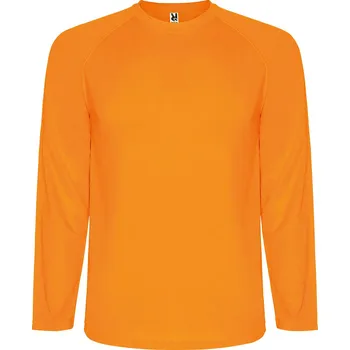 Pánské tričko Roly Dětské tričko Montecarlo s dlouhým rukávem Barva: svítivě oranžová (223), Velikost: 4