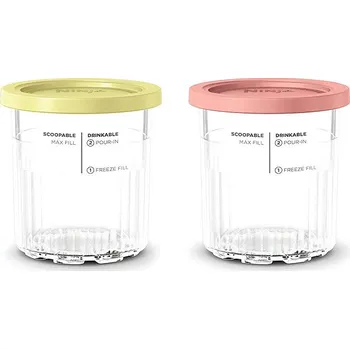 Dóza na potraviny Ninja® XSKPNTLD2EUUK nádoby pro Ninja® NC502EU CREAMi™ Deluxe 2 ks