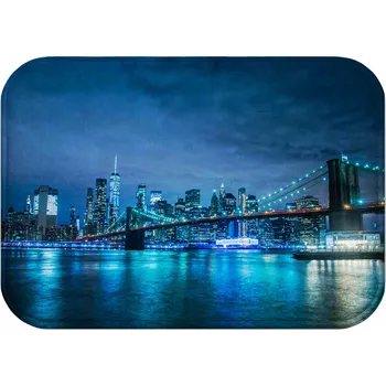 Koupelnová předložka KOUPELNOVÁ PŘEDLOŽKA | MĚKKÁ VODĚODOLNÁ PROTISKLUZOVÁ 40x60 RYCHLESCHNOUCÍ