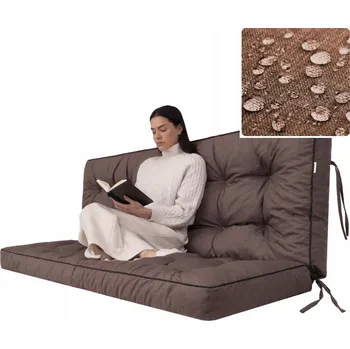 Polštář Polštář Hobbygarden 106 x 180 x 10 hnědý