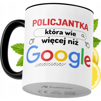 Hrnek Polidraw Hrnek Polidraw Pro Policistku jako Dárek, keramický, 330 ml