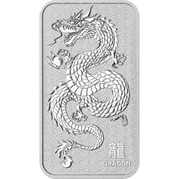 Perth Mint 31,1g investiční stříbrný slitek Rok Draka | Lunar