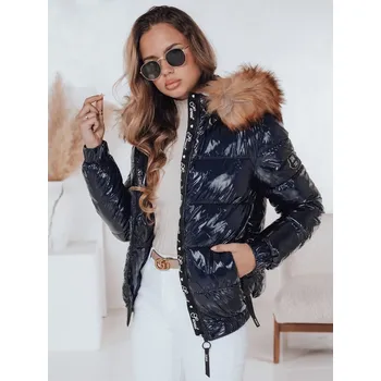 Dámská parka Dámská bunda zimní MELANI TY4486 Barva: Tmavě Modrá, Velikost: L