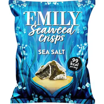 Chips Emily Křupky z mořských řas s mořskou solí (18 g)