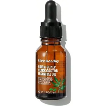 Vlasová regenerace Slow Sunday esenciální olej na vlasy a pokožku hlavy s ricinovým olejem