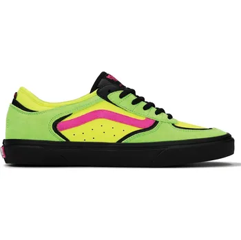 Pánské tenisky VANS boty - Skate Rowley Neon Pink/Green (4GO)