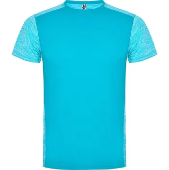 Pánské tričko Roly Dětské sportovní tričko Zolder Barva: tyrkysová/tyrkysová melírová (12246), Velikost: 16