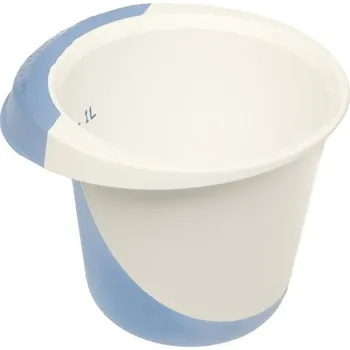 mísa 1,5l šlehací DE LUXE, sever.modrá/bílá, plast