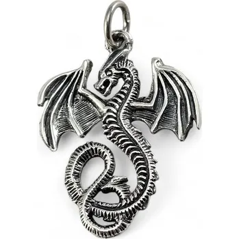 Přívěsek Megalith VZDUŠNÝ DRAK - stříbrný přívěsek, Ag 925