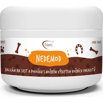 Kosmetika pro hlodavce AromaFauna Krém NEDEMOD pro pokožku s výskytem kožních parazitů 250 ml