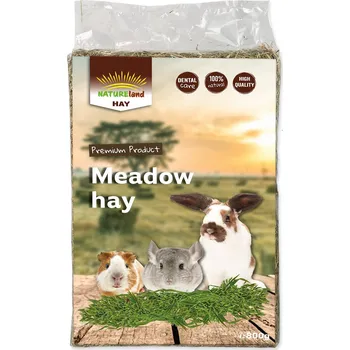 Krmivo pro hlodavce Seno Nature Land Hay z horských luk 0,8kg