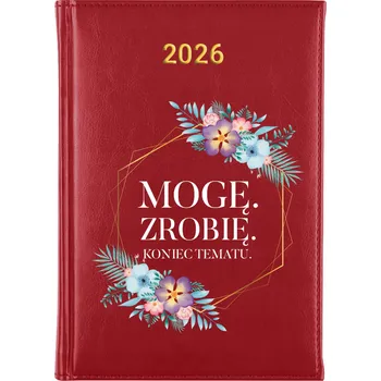 Kalendář Knižní kalendář 2026 A5 červený