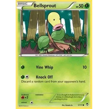 Volný čas Pokémon FFI 001/111 Bellsprout - Furious Fists Stav: Good, Verze: NORMAL