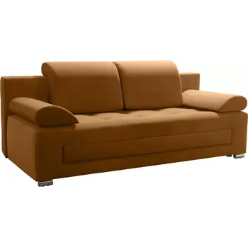 Pohovka Pohovka Eliza Jednobarevná, jantarová (vogue 9)