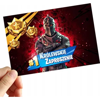 Pozvánka POZVÁNKA VIRTUÁLNÍ BITVA HRA KNIGHT POZVÁNKY NA DĚTSKOU NAROZENINOVOU OSLAVU