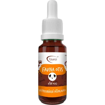 Kosmetika pro hlodavce AromaFauna Ušní olejové kapky FAUNA OTIS 20 ml