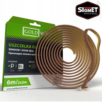 Obraz Okenní těsnění hnědé Sigmet 9 x 600 x 5 mm