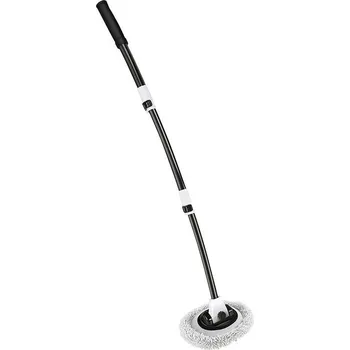 Mycí kartáč na vozidlo Teleskopický mop na mytí aut černý