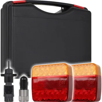 Žárovka 2x LED sdružená magnetická zadní světla s bezdrátovým připojením, 32 LED, ECE R10, IP67