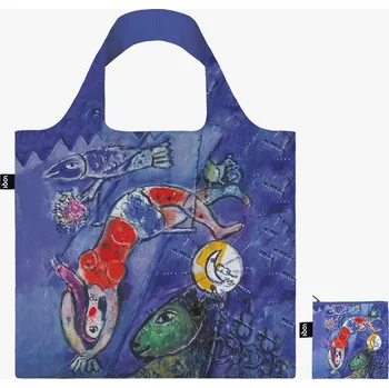 Nákupní taška Skládací nákupní taška LOQI MARC CHAGALL The Blue Circus