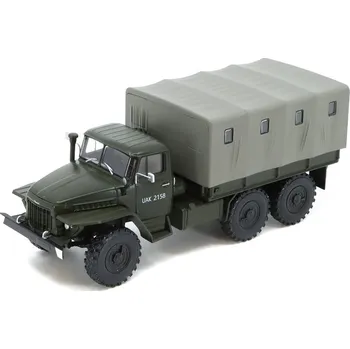 autíčko URAL 375D 1:43 - DeAgostini časopis s modelem Ural 375D - kovový model auta 1/43