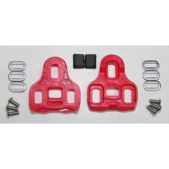 Pedál na kolo Cyklo-eshop Kufry k pedálům KEO kopie červené 9° pohyb