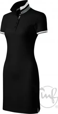 MALFINI Dámské šaty DRESS UP 271, barva černá 01, vel. L