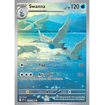 Karetní hra Swanna 110/182 - White Flare