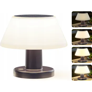 Lampička 2v1 LAMPKA NOČNÍ DO LOŽNICE LED STOLNÍ LAMPA SOLÁRNÍ DO ZAHRADY 4000K