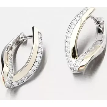 Náušnice Dámské náušnice stříbro 925 zirkon PKL-2261