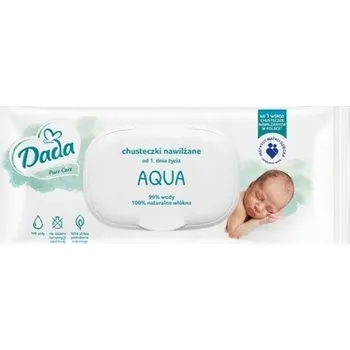 Dětská kosmetika Dada Pure Care Aqua vlhčené ubrousky 1 x 52 ks