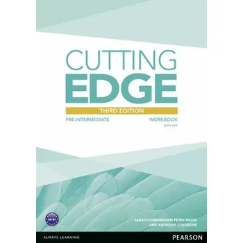 Cizí jazyk Cutting Edge 3rd Edition Pre-Intermediate Workbook w/ key - Anthony Cosgrove