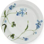 Dezertní talíř HAMMERSHOI SUMMER - FORGET ME NOT 22 cm, bílá, porcelán, Kähler