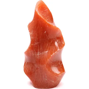 Drahý kámen Magieprirody.cz Plamen Karneol 130 x 70 mm 450 g přírodní kámen #K1491