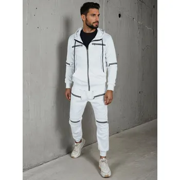 Bílá pánská sportovní tepláková souprava AX0813 Velikost: 2XL