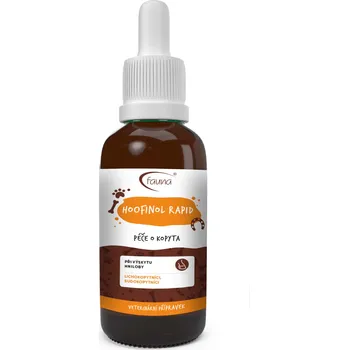 Kosmetika pro hlodavce AromaFauna Přípravek HOOFINOL RAPID pro péči o kopyta 100 ml