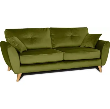 Pohovka Pohovka ISLA 3P, zelená (velvet - GREEN)