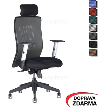 Nábytek Židle Calypso XL SP1 Antracit - Podhlavník nastavitelný