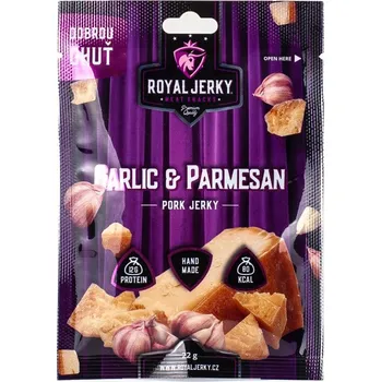 Sušené maso Royal Jerky sušené vepřové Česnek Parmezán