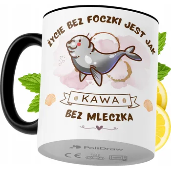 Hrnek Polidraw Hrnek Polidraw Fočky keramika 330 ml