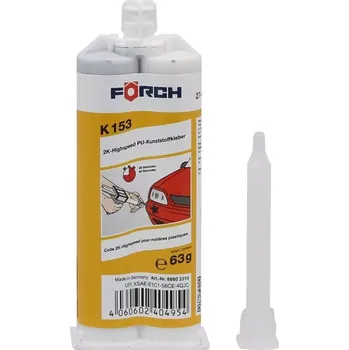 Tmel Förch 2K ultra rychlé lepidlo na plasty Highspeed K153 63 g (Dvousložkové polyuretanové lepidlo)