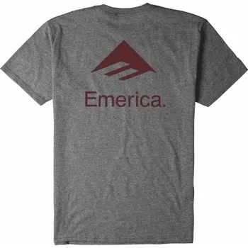 Pánské tričko EMERICA triko - Lockup Tee Dark Grey (021) velikost: L