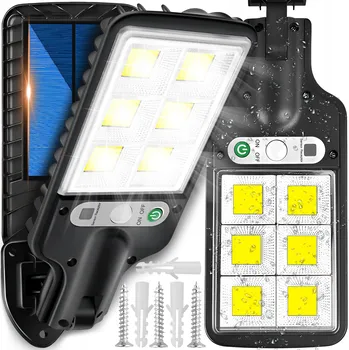 Venkovní osvětlení Pouliční lampa MAXSELL 150 W 5000 lm solární napájení