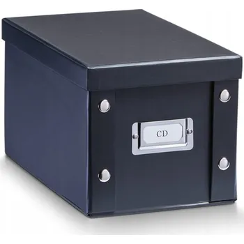 Úložný box Krabice s víkem černá