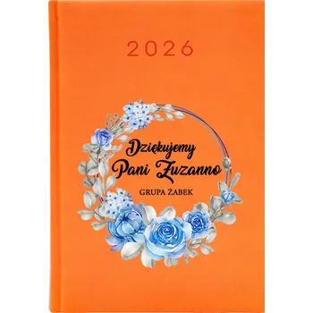 Kalendář Knižkový kalendář 2026 A5 oranžový