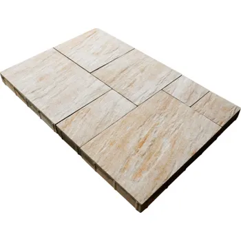 Dlažba FEROBET Skladebná dlažba 4 kamenů Nature Moments Kombi Honey