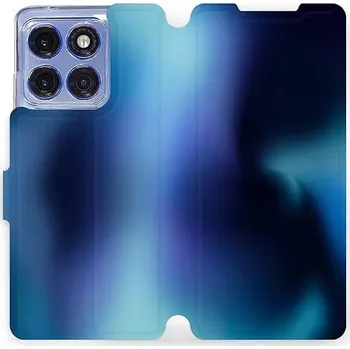 Pouzdro na mobilní telefon Mobiwear Flip knížkové pro Motorola Edge 60 Pro - Modrý odstín