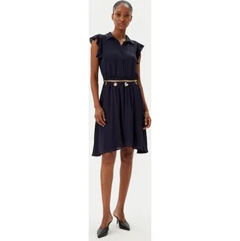 Dámské šaty Fracomina Každodenní šaty FR25SD1011W77401 Tmavomodrá Regular Fit L