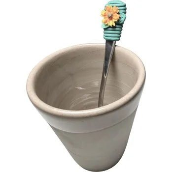 Příbor Lžička Fimo - podzimní květ 1